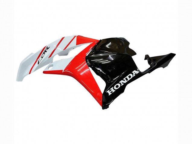 Mejores Carenado Moto Honda CBR600RR 2009-2012 - Blanco Rojo Negro Brillante