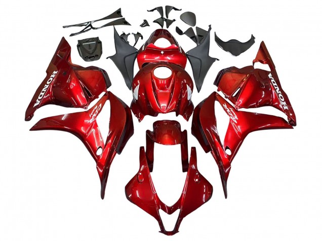 Mejores Carenados Moto Honda CBR600RR 2009-2012 - Rojo Carrera