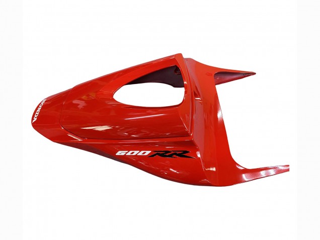 Mejores Carenados Moto Honda CBR600RR 2009-2012 - Rojo Negro Brillante Negro Mate Raya