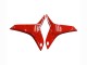 Mejores Carenados Moto Honda CBR600RR 2009-2012 - Rojo Negro Brillante Negro Mate Raya