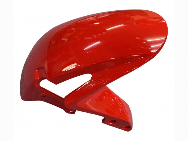 Mejores Carenados Moto Honda CBR600RR 2009-2012 - Rojo Negro Brillante Negro Mate Raya