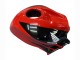 Mejores Carenados Moto Honda CBR600RR 2009-2012 - Rojo Negro Brillante Negro Mate Raya