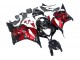 Mejores Carenados Moto Honda CBR600RR 2009-2012 - Rojo Negro Brillante