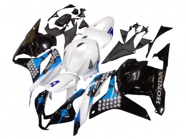 Mejores Kit Carenados Moto Honda CBR600RR 2009-2012 - Blanco Azul Negro Brillante