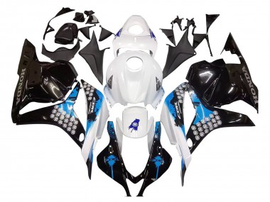 Mejores Kit Carenados Moto Honda CBR600RR 2009-2012 - Blanco Azul Negro Brillante