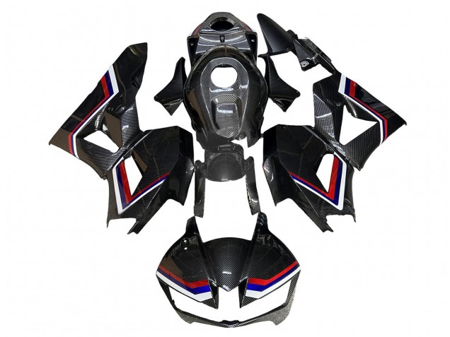 Mejores Carenados Moto Honda CBR600RR 2009-2012 - Blanco Rojo Azul Negro FibraCarbono