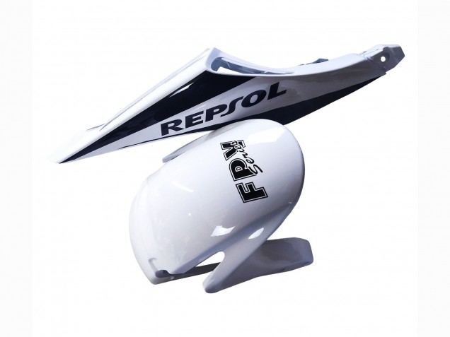 Mejores Carenados Moto Honda CBR600RR 2013-2026 - Blanco Negro Brillante Repsol