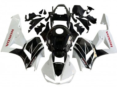 Mejores Kits Carenado Moto Honda CBR600RR 2013-2023 - Blanco Negro Brillante