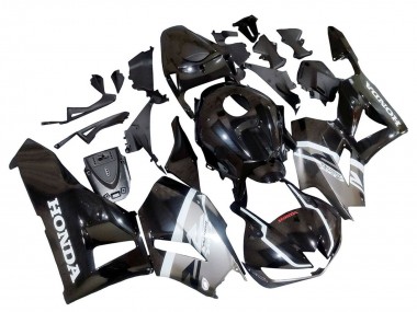Mejores Carenados Moto Honda CBR600RR 2013-2023 - Plata Negro Brillante