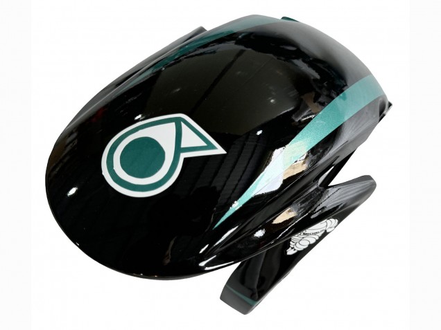 Mejores Carenado Moto Honda CBR600RR 2013-2023 - Azul Verdoso Negro Brillante Petronas 20
