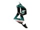 Mejores Carenado Moto Honda CBR600RR 2013-2023 - Azul Verdoso Negro Brillante Petronas 20