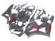 Mejores Carenados Moto Honda CBR600RR 2013-2023 - Negro FibraCarbono Rojo