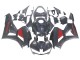 Mejores Carenados Moto Honda CBR600RR 2013-2023 - Negro FibraCarbono Rojo