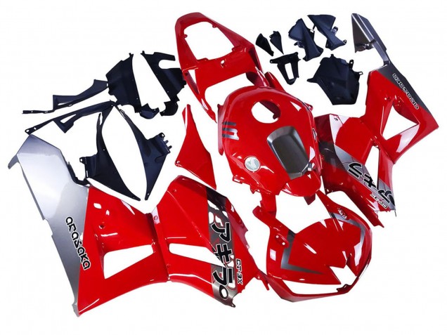 Mejores Carenados Moto Honda CBR600RR 2013-2023 - Plata Rojo