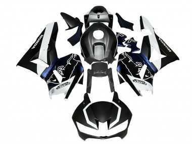 Mejores Carenados Moto Honda CBR600RR 2013-2023 - Negro FibraCarbono Blanco Azul Rojo Bull