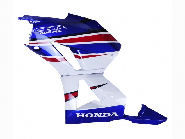 Mejores Carenado Moto Honda CBR600RR 2013-2023 - Blanco Rojo Azul
