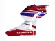 Mejores Carenado Moto Honda CBR600RR 2013-2023 - Blanco Rojo Azul