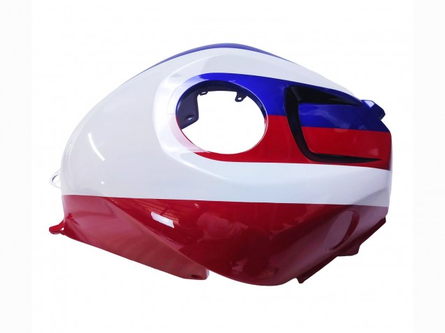 Mejores Carenado Moto Honda CBR600RR 2013-2023 - Blanco Rojo Azul