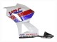 Mejores Carenado Moto Honda CBR600RR 2013-2023 - Blanco Rojo Azul HRC