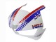 Mejores Carenado Moto Honda CBR600RR 2013-2023 - Blanco Rojo Azul HRC