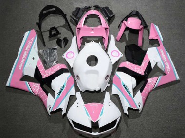 Mejores Carenados Moto Honda CBR600RR 2013-2023 - Blanco Rosa
