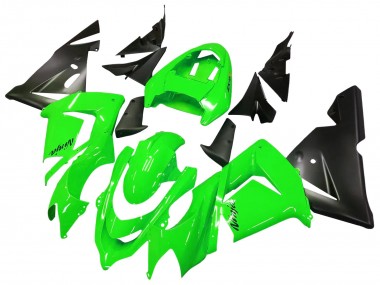 Mejores Carenados Moto Kawasaki ZX10R 2004-2005 - Verde Negro Ninja
