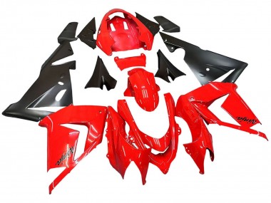 Mejores Carenados Moto Kawasaki ZX10R 2004-2005 - Rojo Negro Ninja