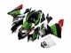 Mejores Carenados Moto Kawasaki ZX10R 2004-2005 - Blanco Negro Verde Elf