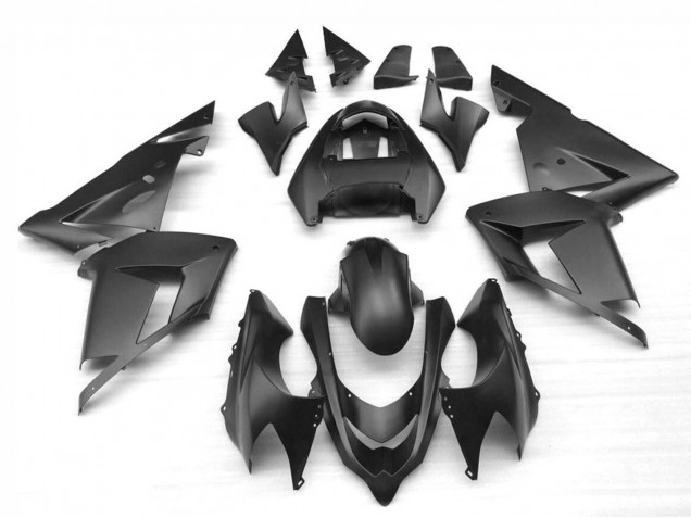 Mejores Carenados Moto Kawasaki ZX10R 2004-2005 - Negro Mate