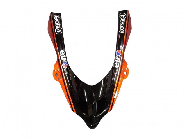 Mejores Carenados Moto Kawasaki ZX10R 2004-2005 - Burnt Naranja Negro Monstruo Elf