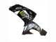 Mejores Carenados Moto Kawasaki ZX10R 2006-2007 - Gris Amarillo Negro Brillante Monstruo Elf