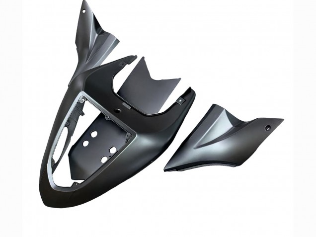 Mejores Carenados Moto Kawasaki ZX10R 2006-2007 - Gris Amarillo Negro Brillante Monstruo Elf