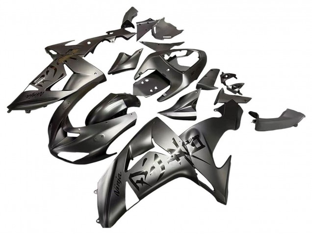 Mejores Carenados Moto Kawasaki ZX10R 2006-2007 - Gris Mate