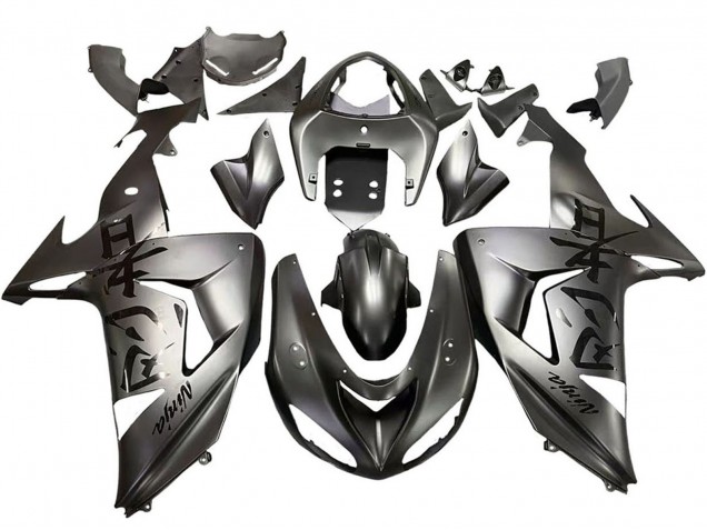 Mejores Carenados Moto Kawasaki ZX10R 2006-2007 - Gris Mate