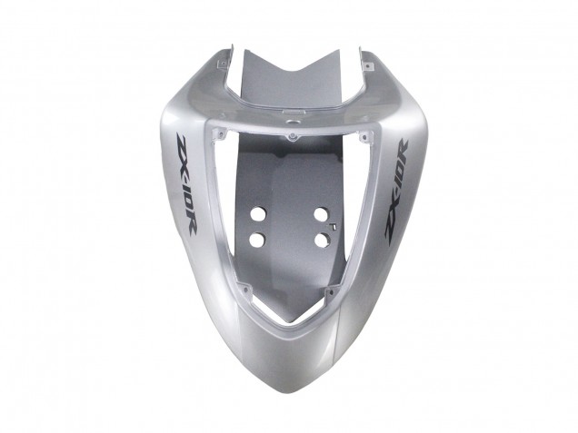 Mejores Carenados Moto Kawasaki ZX10R 2006-2007 - Plata Negro Ninja