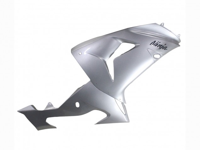 Mejores Carenados Moto Kawasaki ZX10R 2006-2007 - Plata Negro Ninja