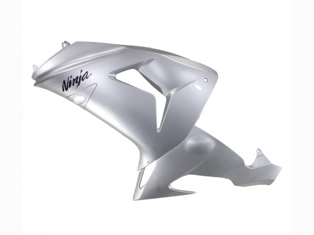 Mejores Carenados Moto Kawasaki ZX10R 2006-2007 - Plata Negro Ninja