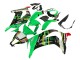 Mejores Carenados Moto Kawasaki ZX10R 2011-2015 - Verde Amarillo Negro Blanco Elf Monstruo