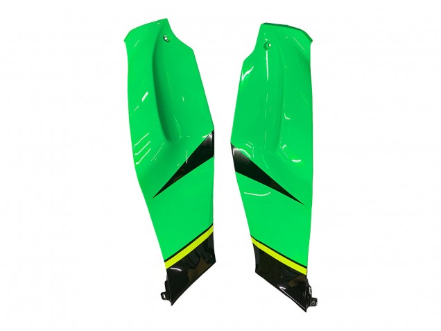 Mejores Carenados Moto Kawasaki ZX10R 2011-2015 - Verde Amarillo Negro Blanco Elf Monstruo