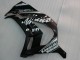 Mejores Carenados Moto Kawasaki ZX10R 2011-2015 - Negro Brillante Blanco Elf Nieve Calcomanía