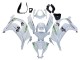 Mejores Carenados Moto Kawasaki ZX10R 2011-2015 - Blanco Verde Raya Negro Ninja