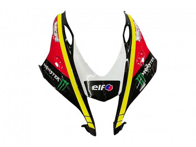 Mejores Carenados Moto Kawasaki ZX10R 2016-2020 - Verde Amarillo Rojo Negro Elf Monstruo
