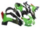 Mejores Carenado Moto Kawasaki ZX10R 2021-2025 - Verde Negro Rojo Honeycomb