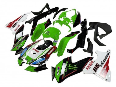 Mejores Carenados Moto Kawasaki ZX10R 2021-2025 - Verde Negro Blanco Rojo Azul Showr Elf Monstruo