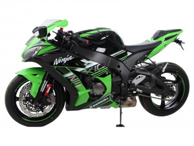 Mejores Carenados Moto Kawasaki ZX10R 2021-2025 - Verde Negro Plata