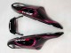 Mejores Carenados Moto Kawasaki ZX14R ZZR1400 2006-2011 - Negro Brillante Rojo Rosa Llama