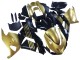 Mejores Carenados Moto Kawasaki ZX14R ZZR1400 2006-2011 - Oro Negro