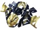 Mejores Carenados Moto Kawasaki ZX14R ZZR1400 2006-2011 - Oro Negro