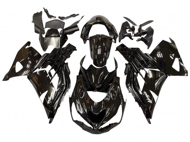 Mejores Carenados Moto Kawasaki ZX14R ZZR1400 2012-2024 - Negro Brillante Negro Mate Blanco Ninja
