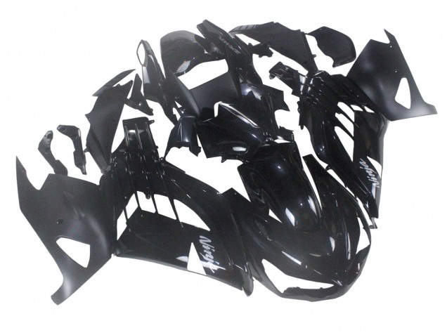 Mejores Carenado Moto Kawasaki ZX14R ZZR1400 2012-2024 - Negro Brillante Negro Mate Blanco Ninja